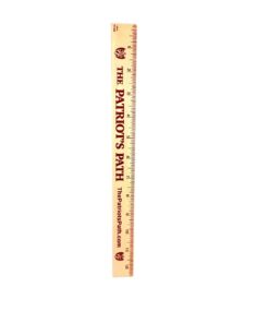 patriotic wooden ruler